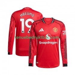 Thuisshirt Manchester United Bryan Mbeumo 19 Mannen 2025-26 L-S