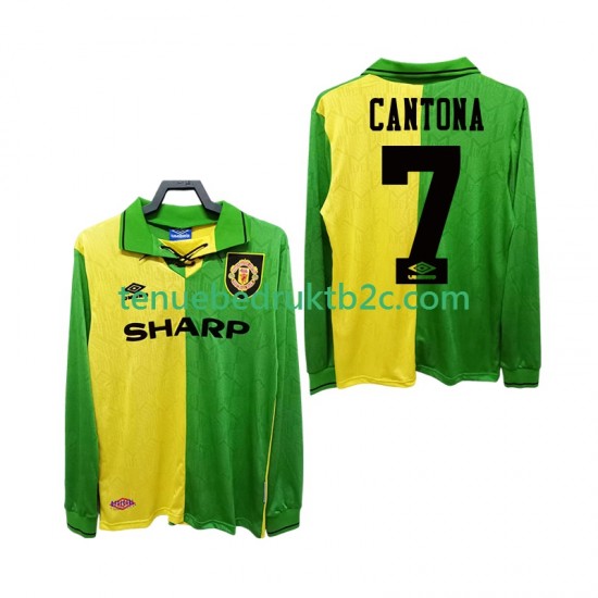 Uitshirt Retro Manchester United CANTONA 7 1992 Mannen 1994 L-S