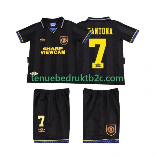 Uitshirt Retro Manchester United CONTONA 7 1993 Voetbalteneu Kinderen 1994 S-S