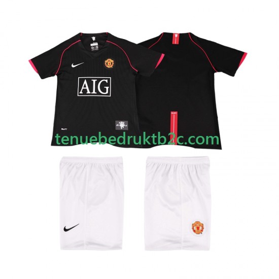 Uitshirt Retro Manchester United 2007 Voetbalteneu Kinderen 2008 S-S