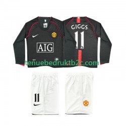 Uitshirt Retro Manchester United GIGGS 11 2007 Voetbalteneu Kinderen 2008 L-S