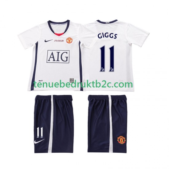 Uitshirt Retro Manchester United GIGGS 11 Champions League 2009 Voetbalteneu Kinderen 2008 S-S