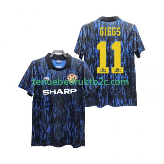 Thuisshirt Retro Manchester United GIGGS 11 1993 Mannen S-S