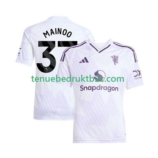Uitshirt Manchester United Kobbie Mainoo 37 Mannen 2025-26 S-S
