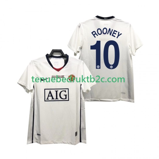 Uitshirt Retro Manchester United ROONEY 10 Champions League 2009 Mannen 2008 S-S