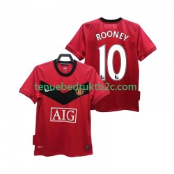 Thuisshirt Retro Manchester United ROONEY 10 2009 Mannen 2010 S-S