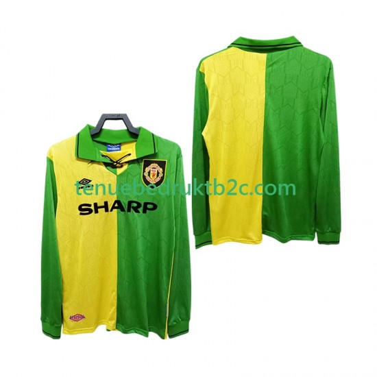 Uitshirt Retro Manchester United 1992 Mannen 1994 L-S