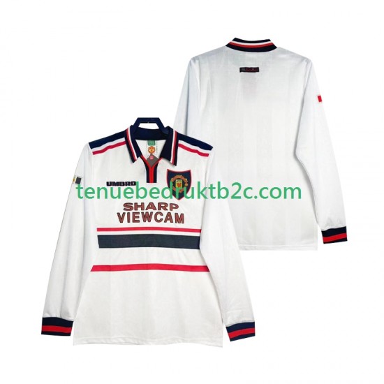 Uitshirt Retro Manchester United Mannen 1998 1999 L-S