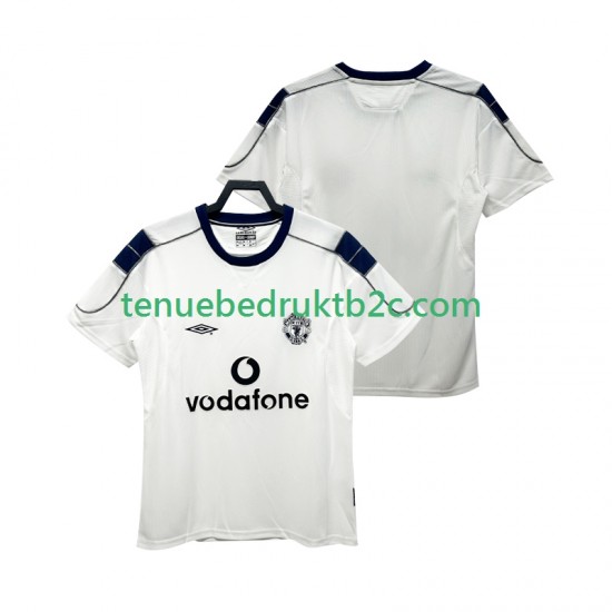 Uitshirt Retro Manchester United 2000 2001 Mannen S-S