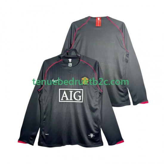 Uitshirt Retro Manchester United 2007 Mannen 2008 L-S