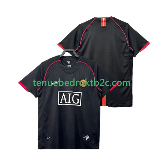 Uitshirt Retro Manchester United 2007 Mannen 2008 S-S