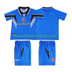 3de shirt Retro Manchester United 1996 Voetbalteneu Kinderen 1998 S-S