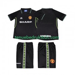 3de shirt Retro Manchester United Voetbalteneu Kinderen 1998 1999 S-S