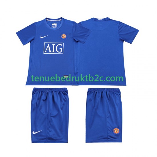 3de shirt Retro Manchester United 2009 Voetbalteneu Kinderen 2008 S-S