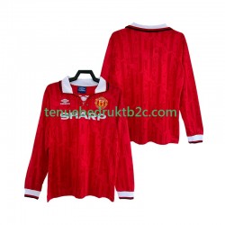 Thuisshirt Retro Manchester United 1992 Mannen 1994 L-S