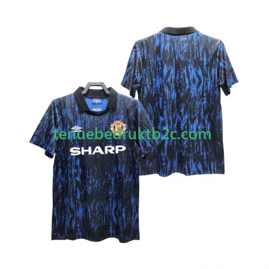 Thuisshirt Retro Manchester United 1993 Mannen S-S
