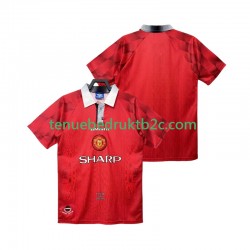 Thuisshirt Retro Manchester United 1996 1997 Mannen S-S