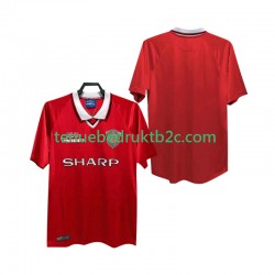Thuisshirt Retro Manchester United 2000 Mannen 1999 S-S
