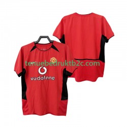 Thuisshirt Retro Manchester United Mannen 2004 2002 S-S