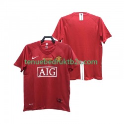 Thuisshirt Retro Manchester United 2007 Mannen 2008 S-S