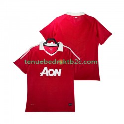 Thuisshirt Retro Manchester United Mannen 2011 2010 S-S