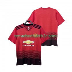 Thuisshirt Retro Manchester United 2018 2019 Mannen S-S