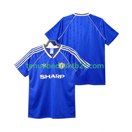 3de shirt Retro Manchester United 1988 1990 Mannen S-S
