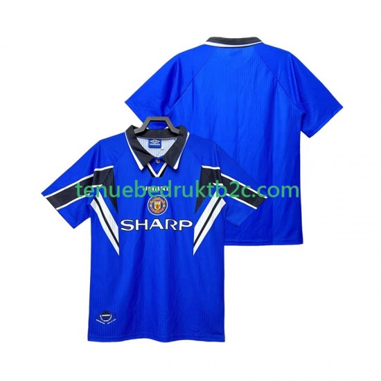 3de shirt Retro Manchester United 1996 Mannen 1998 S-S
