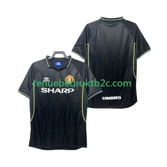 3de shirt Retro Manchester United Mannen 1998 1999 S-S