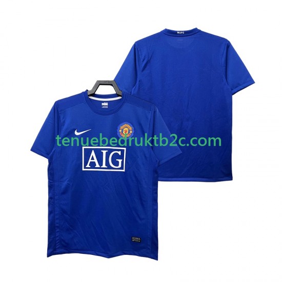 3de shirt Retro Manchester United 2009 Mannen 2008 S-S