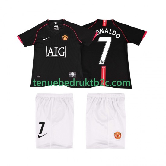 Uitshirt Retro Manchester United Ronaldo 7 2007 Voetbalteneu Kinderen 2008 S-S