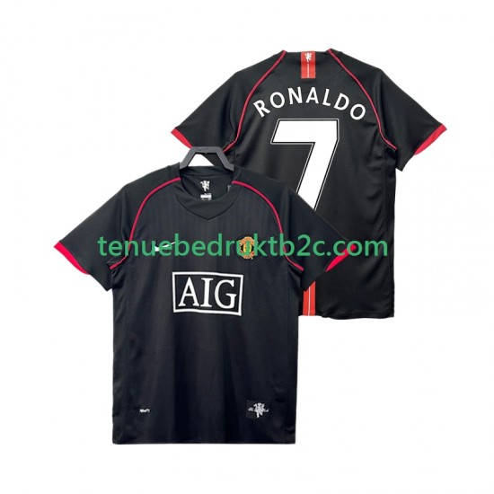Uitshirt Retro Manchester United Ronaldo 7 2007 Mannen 2008 S-S