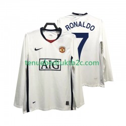 Uitshirt Retro Manchester United Ronaldo 7 Premier League 2009 Mannen 2008 L-S