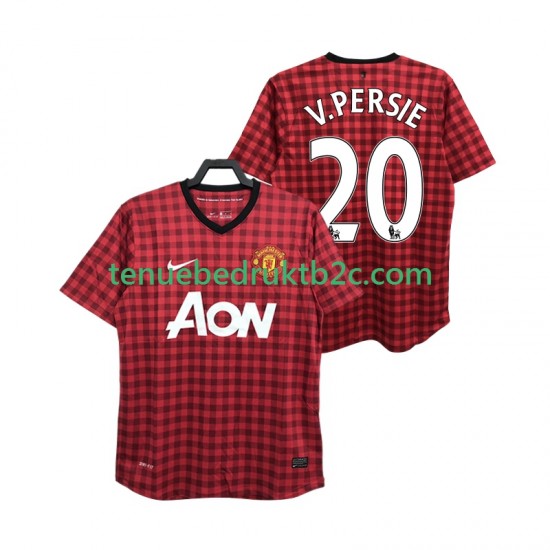 Thuisshirt Retro Manchester United V PERSIE 20 2012 2013 Mannen S-S