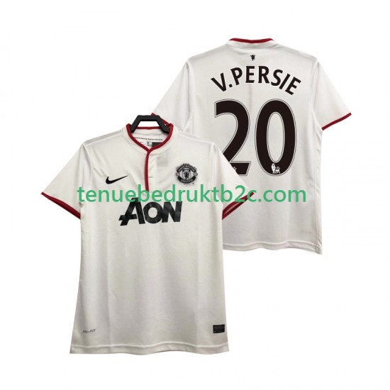 3de shirt Retro Manchester United V PERSIE 20 2013 2014 Mannen S-S