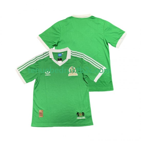 Thuisshirt Retro Mexico 1986 Mannen S-S