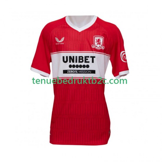 Thuisshirt Middlesbrough Mannen 2025-26 S-S
