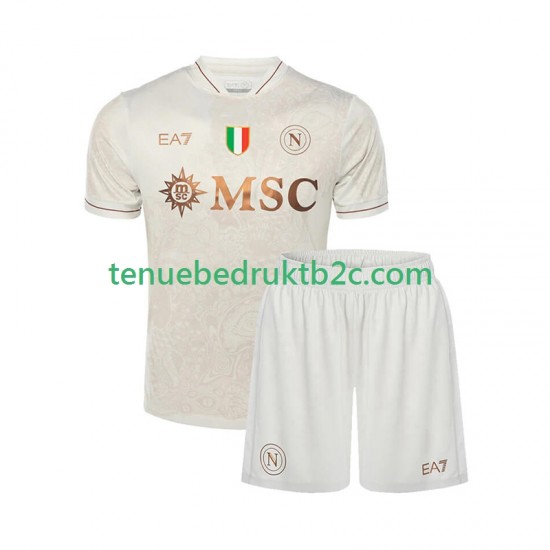Uitshirt Napoli Voetbalteneu Kinderen 2025-26 S-S