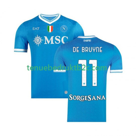 Thuisshirt Napoli Kevin De Bruyne 11 Mannen 2025-26 S-S