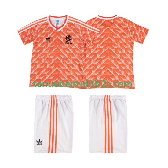 Thuisshirt Retro Nederland 1988 Voetbalteneu Kinderen S-S