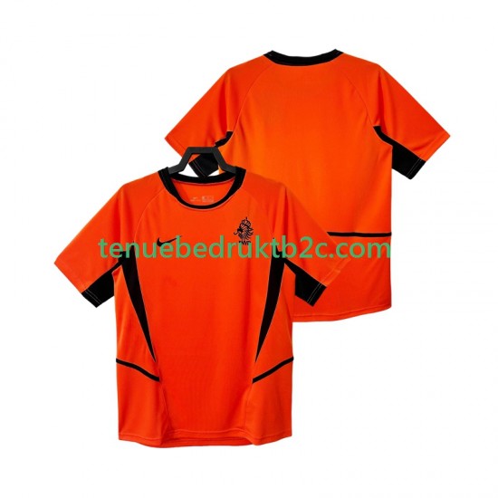 Thuisshirt Retro Nederland Mannen 2002 S-S