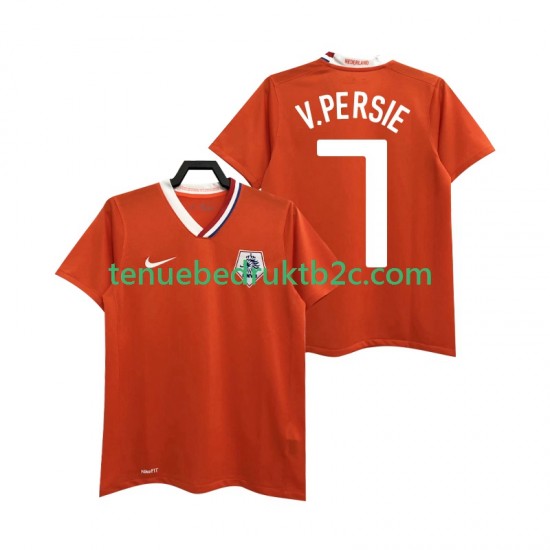 Thuisshirt Retro Nederland Robin van Persie 7 Mannen 2008 S-S