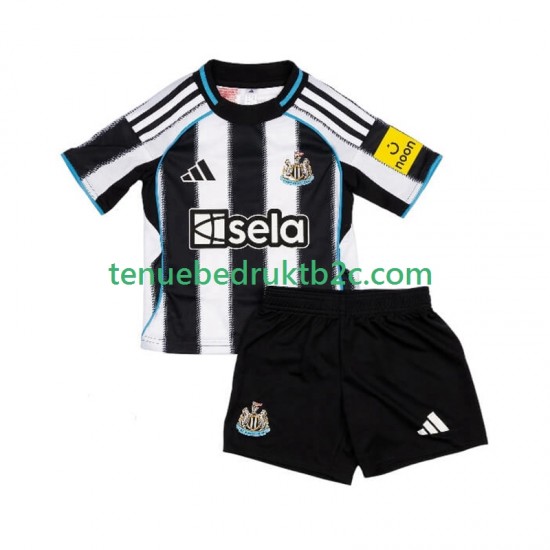 Thuisshirt Newcastle United Voetbalteneu Kinderen 2025-26 S-S