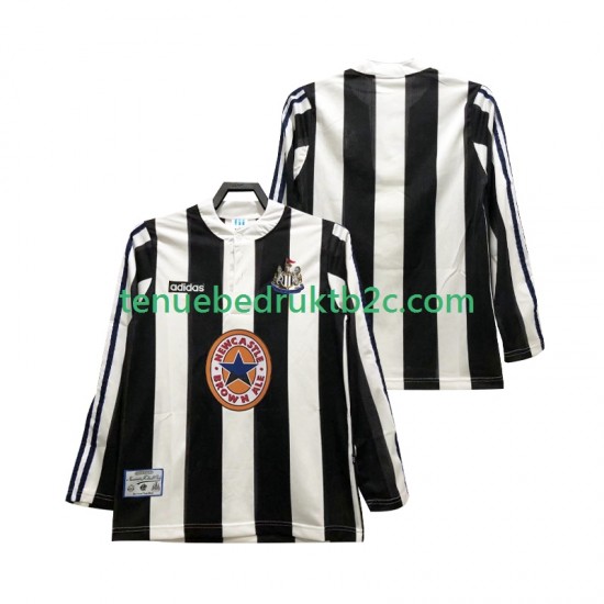 Thuisshirt Retro Newcastle United 1995 1997 Mannen L-S