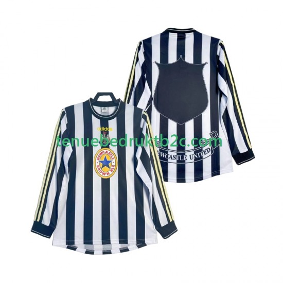 Thuisshirt Retro Newcastle United 1997 Mannen 1999 L-S