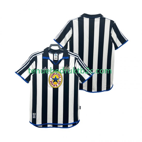 Thuisshirt Retro Newcastle United 2000 Mannen 1999 S-S