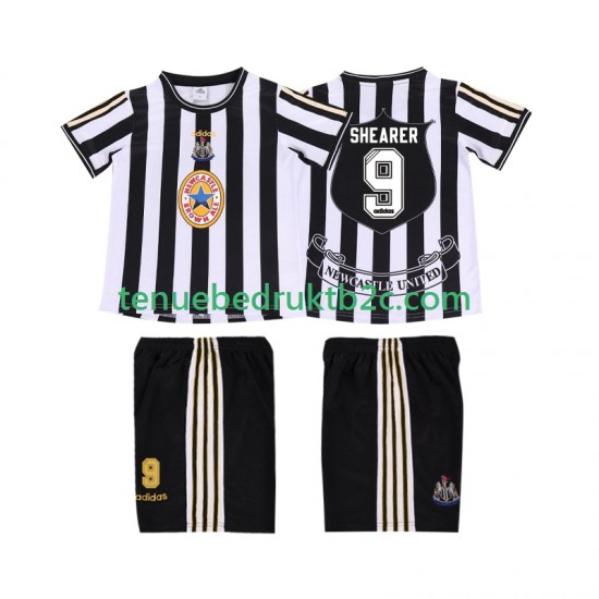 Thuisshirt Retro Newcastle United SHEARER 9 1997 Voetbalteneu Kinderen 1999 S-S