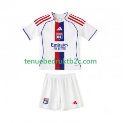 Thuisshirt Olympique Lyonnais Voetbalteneu Kinderen 2025-26 S-S