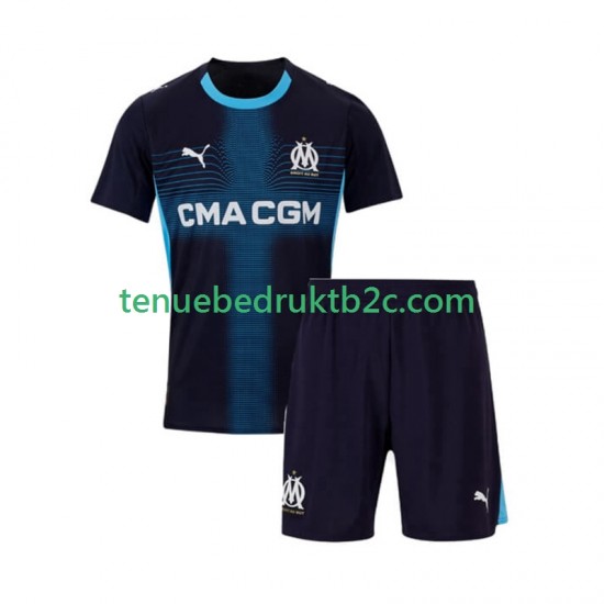 Uitshirt Olympique Marseille Voetbalteneu Kinderen 2025-26 S-S