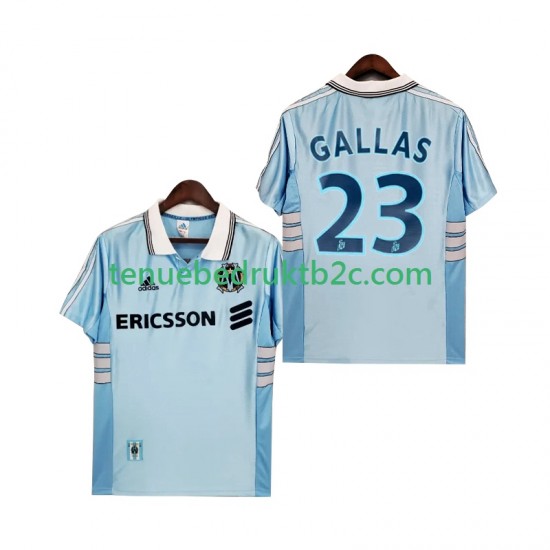 Uitshirt Retro Olympique Marseille Gallas 23 Mannen 1998 1999 S-S